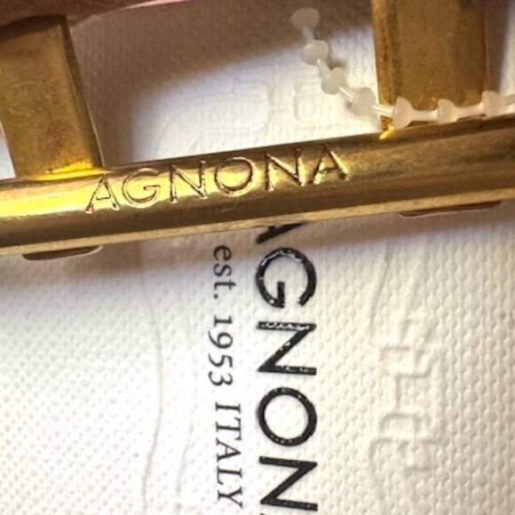 Agnona Double Prong Buckle Corset Belt In Caramel